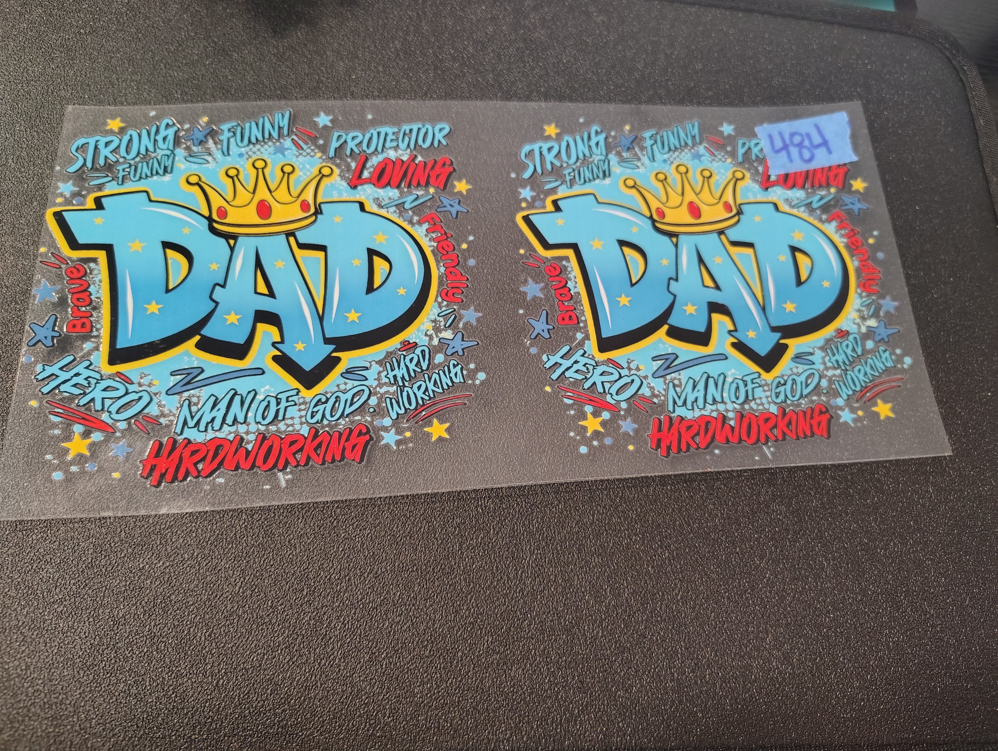 Dad/daddy/Papa/Ballet/smiley faces/Bride/Flowers