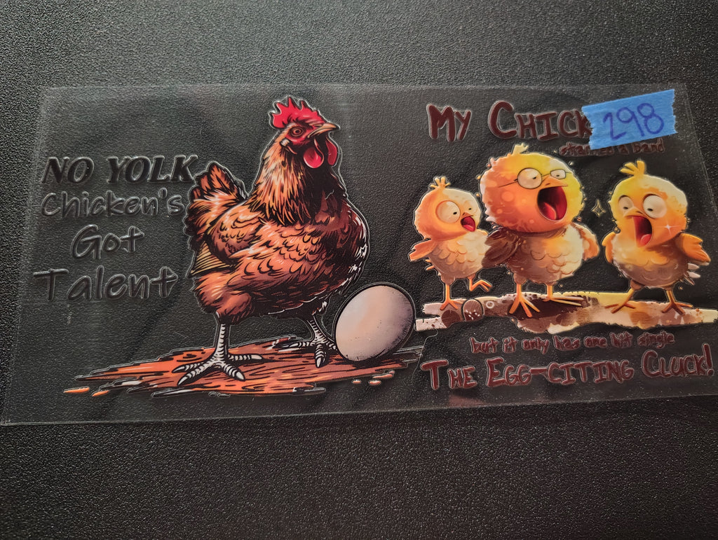 Chickens/ Roosters/ Bird/Leopard print/Momma/Mom/Mum/Grandma